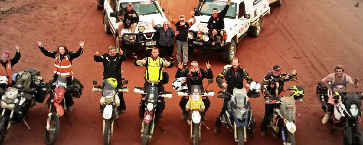 Riding Across the Australian Outback to Help Sick Kids