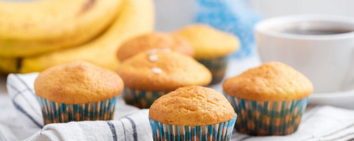 Banana & Chia Seed Cupcakes – Gluten & Dairy Free